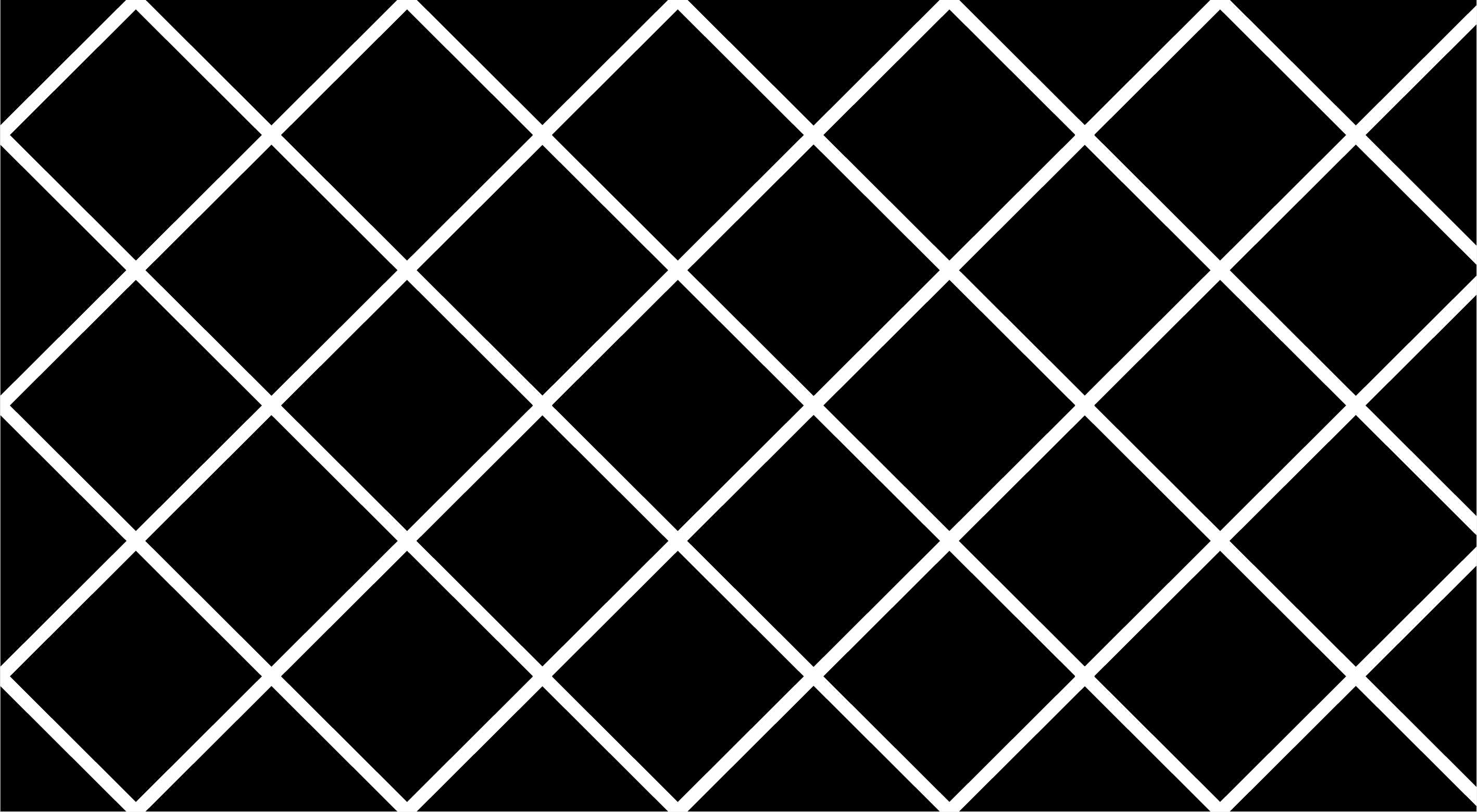 Sodobne geometrijske linije Črni vinilni preproga - TenStickers