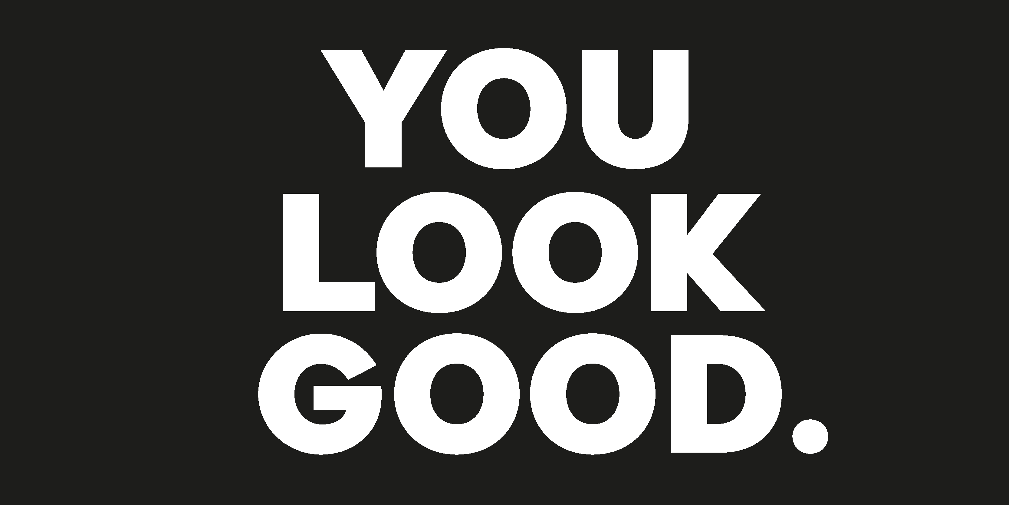 you look good besedilo Vinilna preproga za kopalnico - TenStickers
