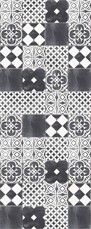 Cementna ardesia Vinilna preproga za kuhinjo - TenStickers