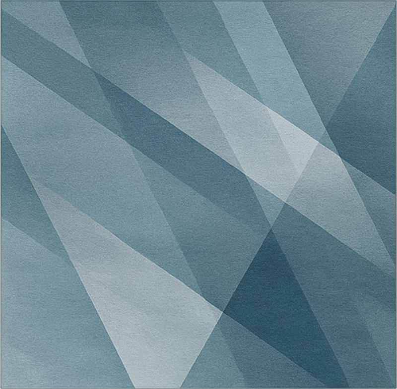 Abstraktni geometrijski gradient Vinilna preproga za jedilnico - TenStickers