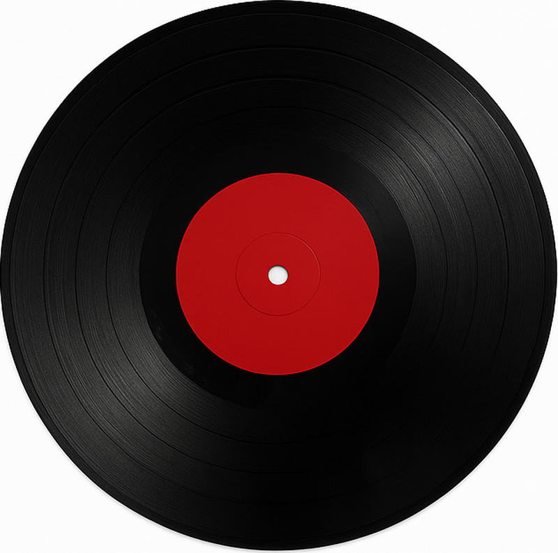 Velikanska vinilna plošča Vinilna preproga za jedilnico - TenStickers