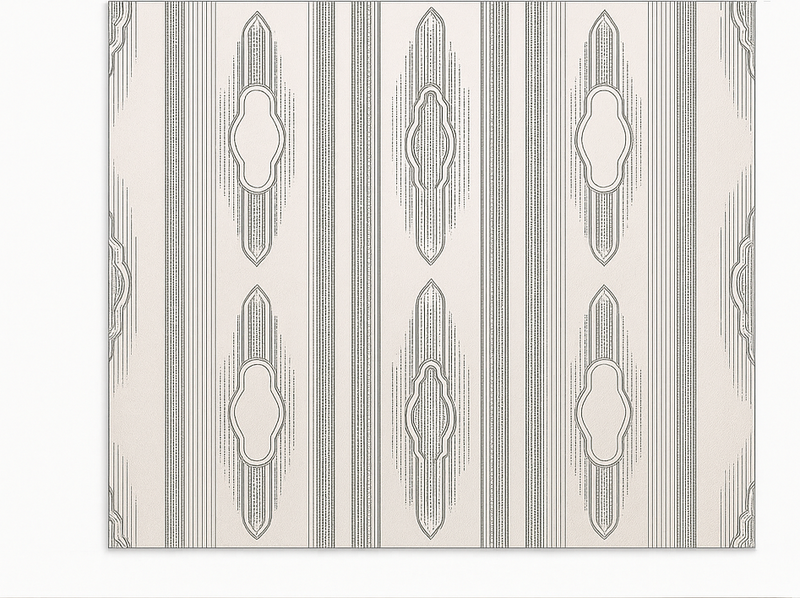 Zapletena etnična geometrija Vinilna preproga za jedilnico - TenStickers