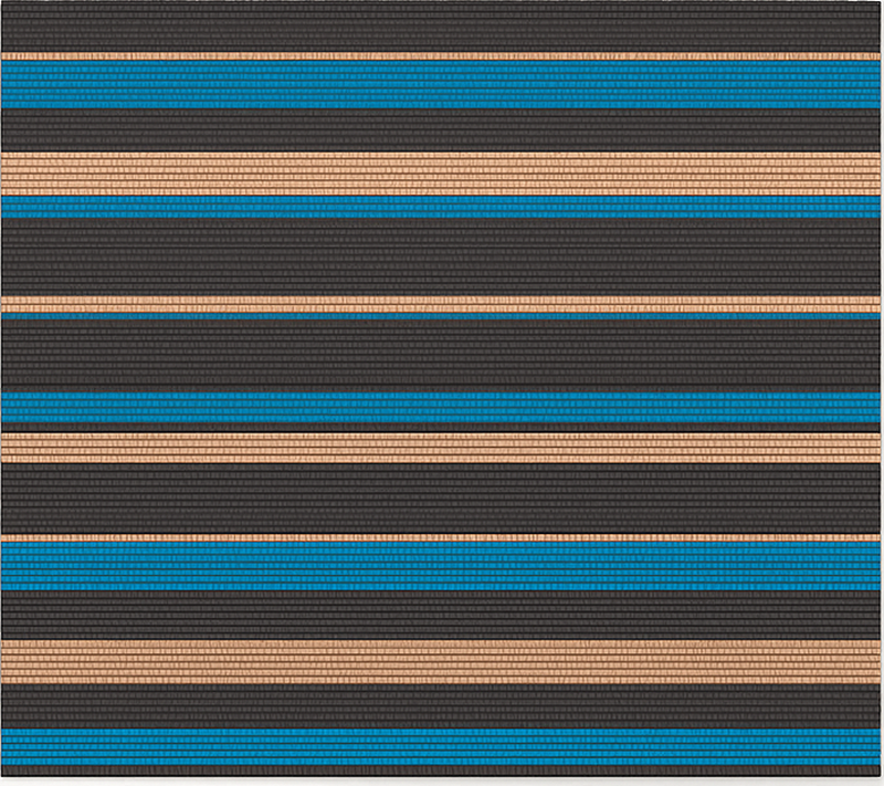 Učinek tkanja v temnem tonu Vinilna preproga za kuhinjo - TenStickers