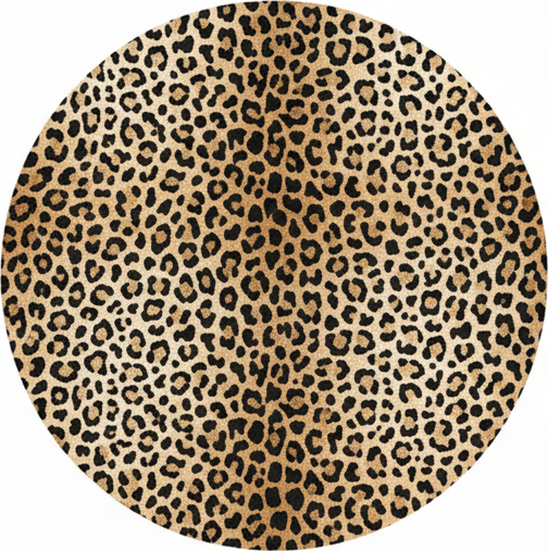 Panter print vinilna preproga za dnevno sobo - TenStickers