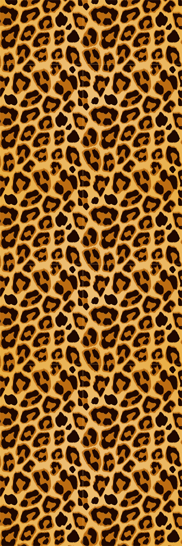Tepih z živalskim potiskom leopardji vzorec - TenStickers