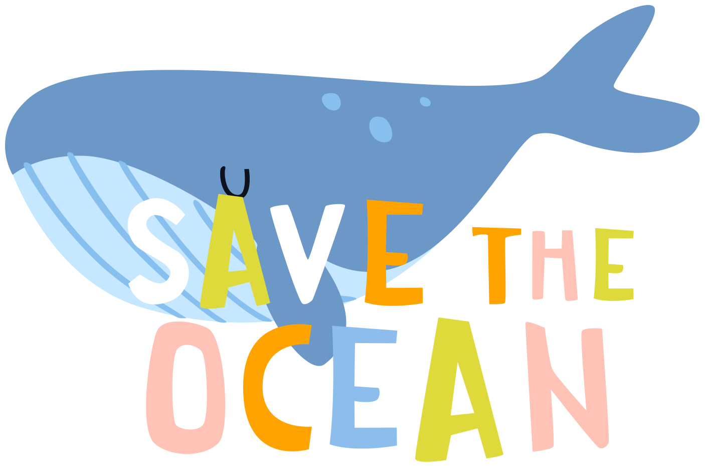 Tepih z živalskim potiskom reši ocean beluga - TenStickers