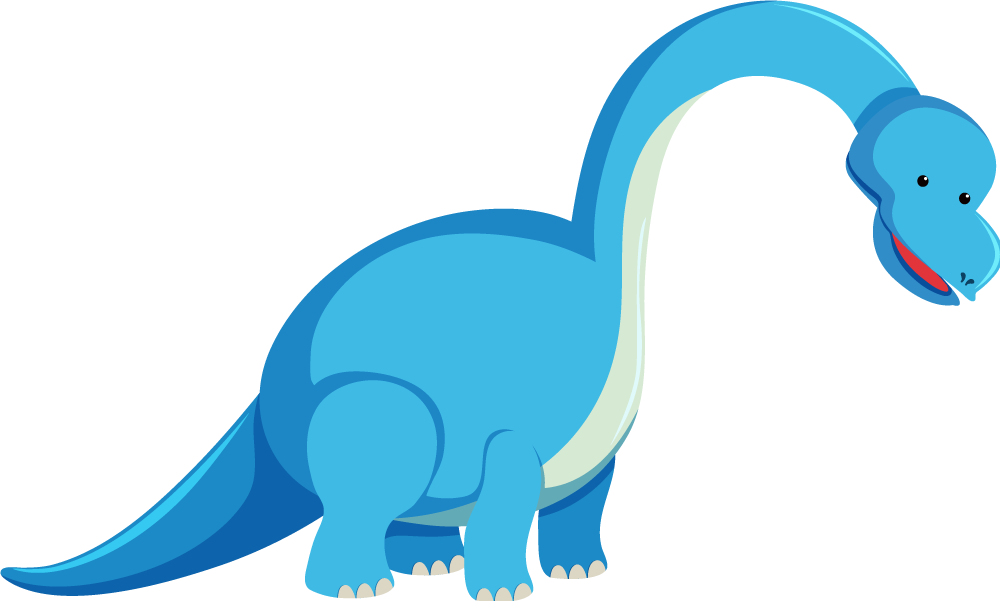 Tepih z živalskim potiskom ljubka figura dinozavra - TenStickers