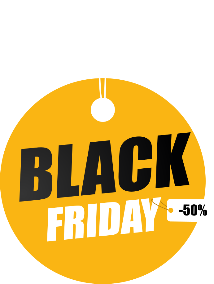 Black friday vinilna preproga po meri - TenStickers