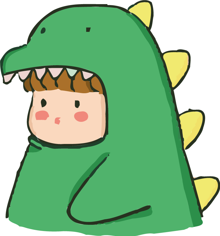 Tepih z živalskim potiskom ljubek človek v dinozavru - TenStickers