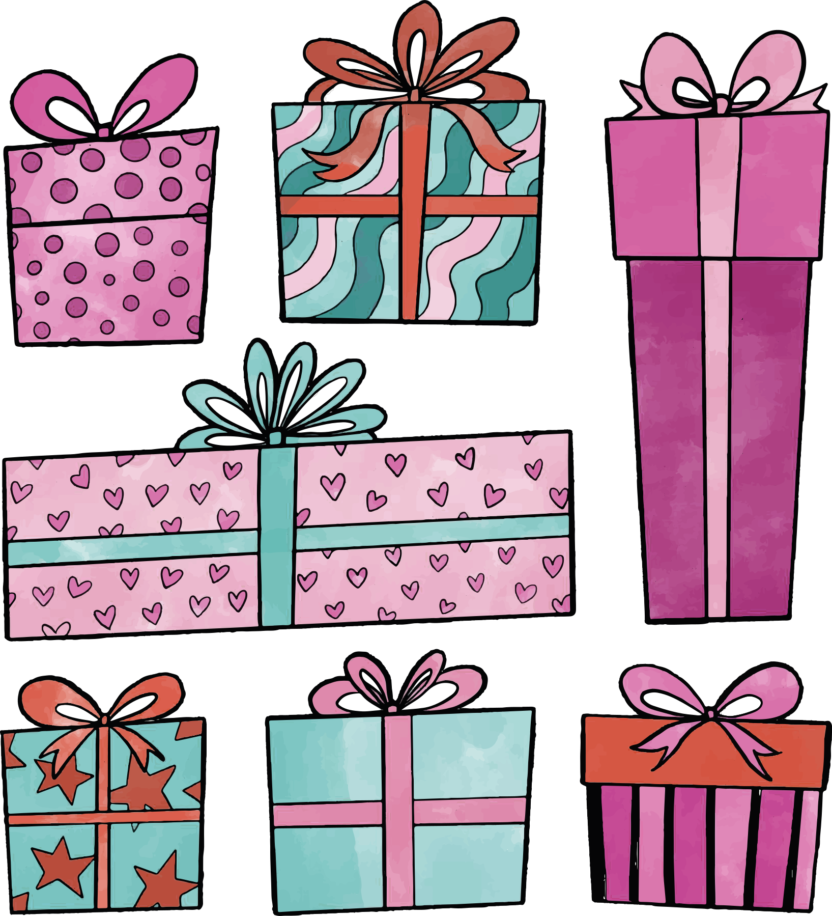 Božična vinilna preproga darilni set - TenStickers