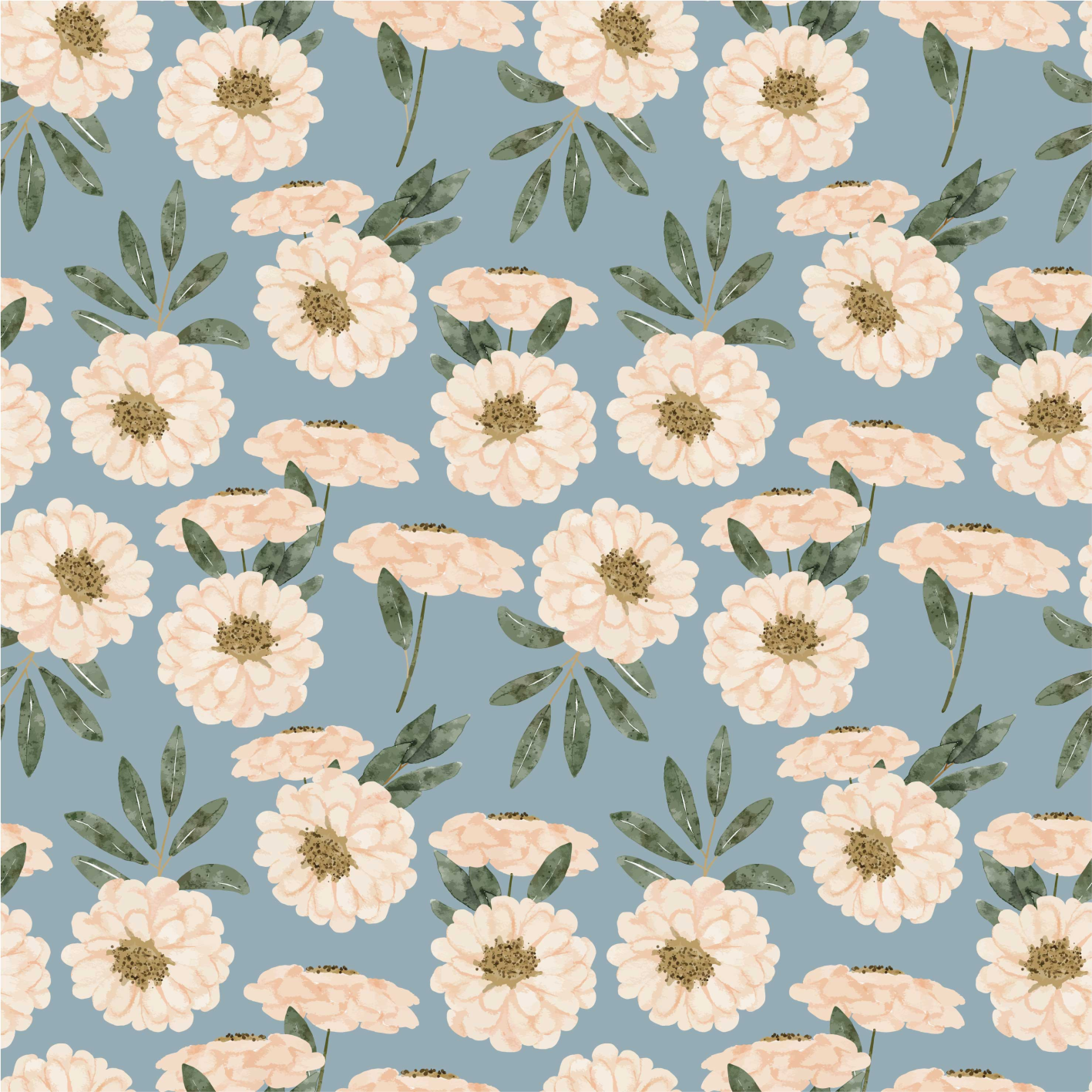 Cvetlična vinilna preproga eksotična barva - TenStickers