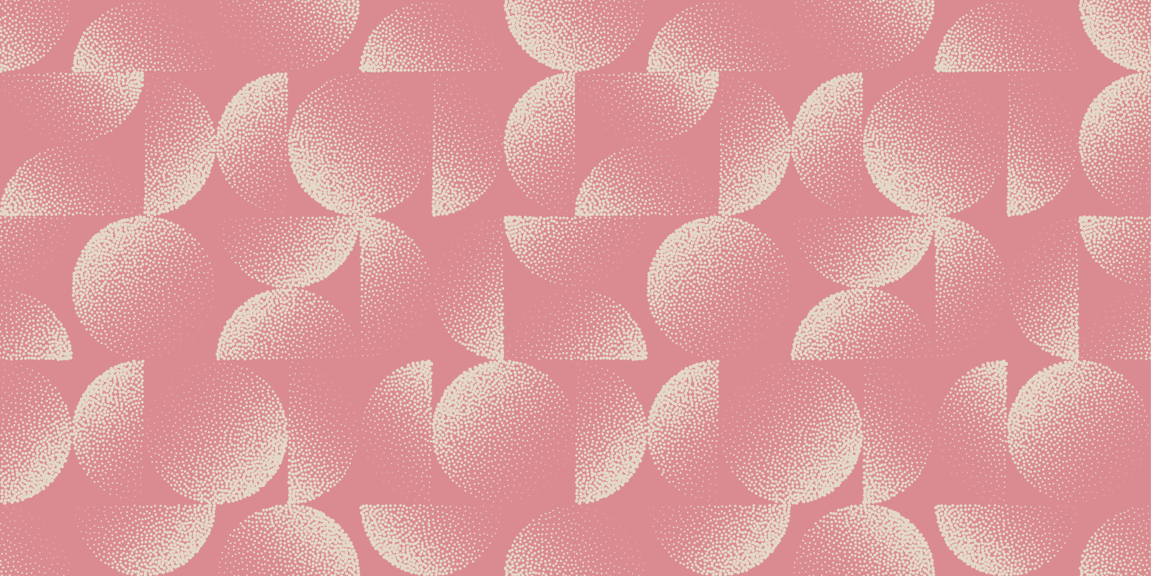Vinilna preproga za jedilnico pastelni polkrogi - TenStickers