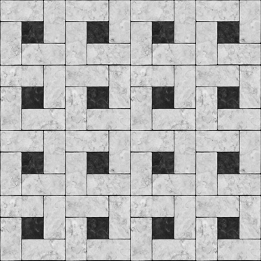 Vinilna preproga za jedilnico s sivimi kamnitimi ploščicami - TenStickers