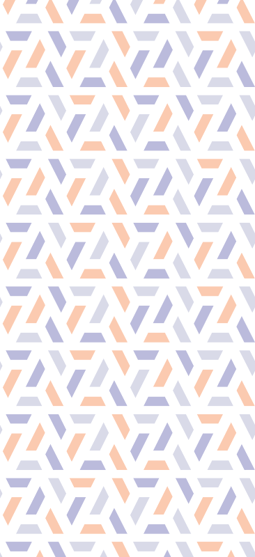 Vinilna preproga za kuhinjo nordijske geometrijske linije - TenStickers