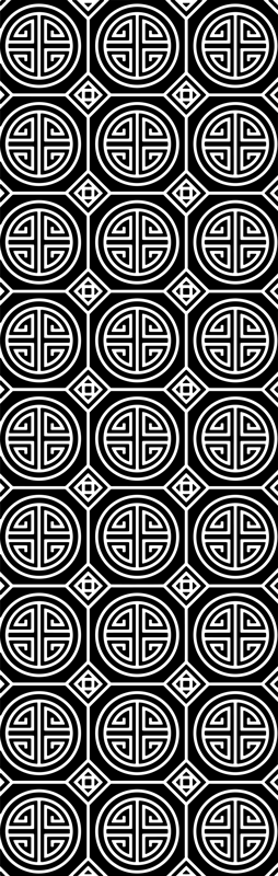 Vinilna preproga za kopalnico japonskega minimalizma - TenStickers