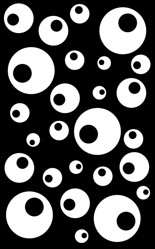 Vinilna preproga za kopalnico vodne bisere - TenStickers