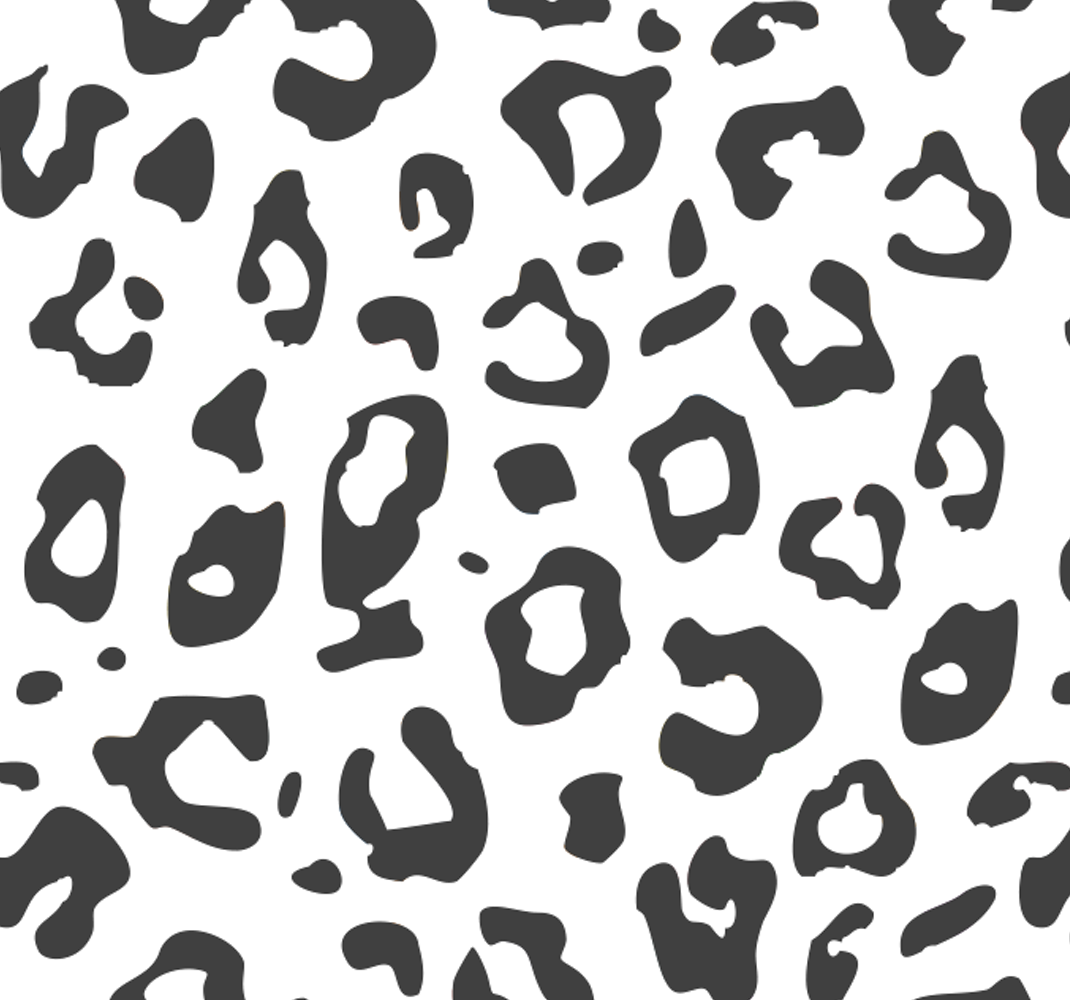 Vinilni tepih s potiskom živali Črni leopard - TenStickers