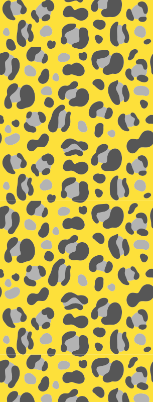 Vinilni tepih s potiskom živali leopardji vzorec - TenStickers