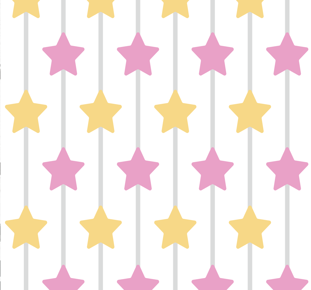 Vinilna preproga s zvezdami izjemna sladkost - TenStickers