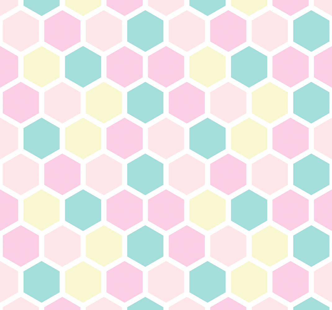 Vinilne preproge z geometrijskimi vzorci v pastelnih barvah - TenStickers
