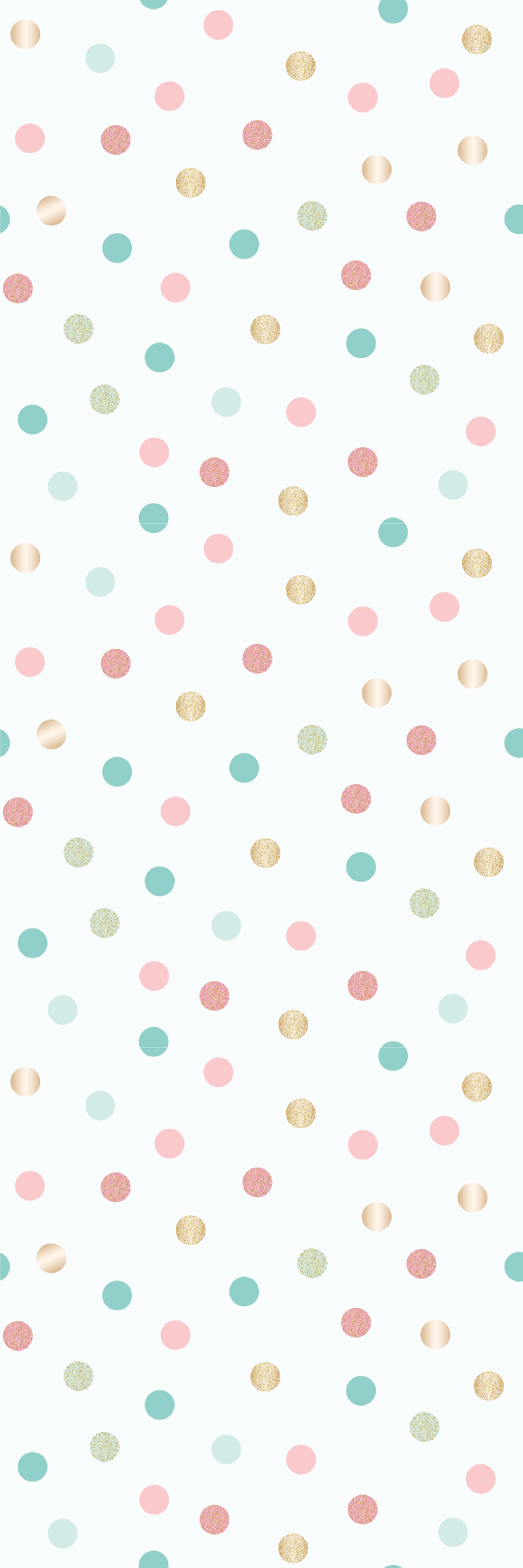 Vinilne preproge za spalnico z bleščečimi pikami - TenStickers