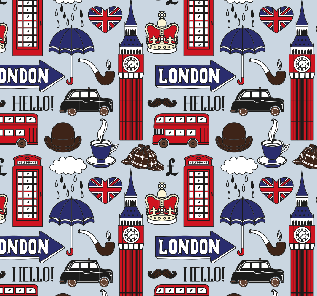 Vinilne preproge za spalnico najboljše iz londona - TenStickers