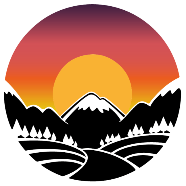 Naravne vinilne preproge gora in gozd - TenStickers