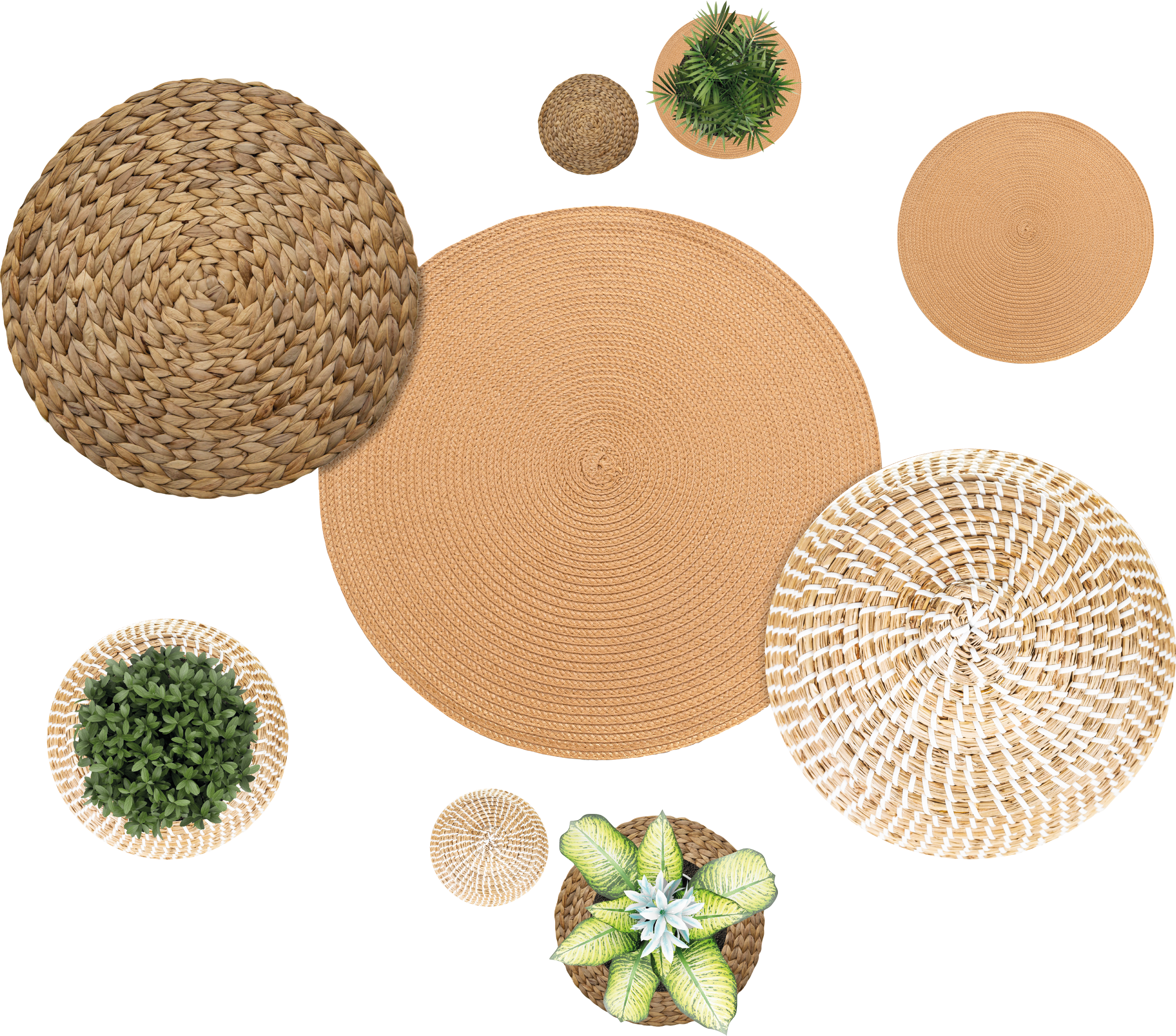 Cvetlična vinilna preproga vrt in osje - TenStickers