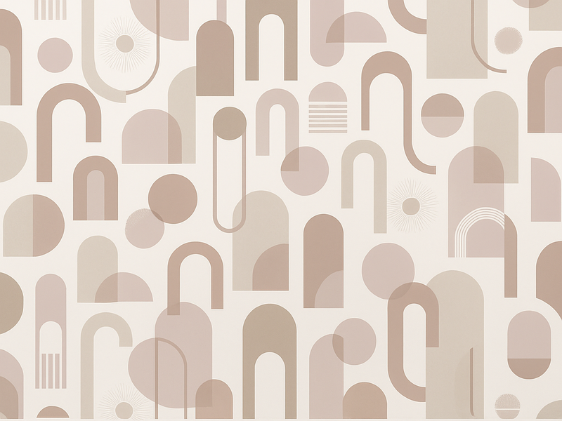 Vinilne preproge za spalnico sodobni vzorci - TenStickers