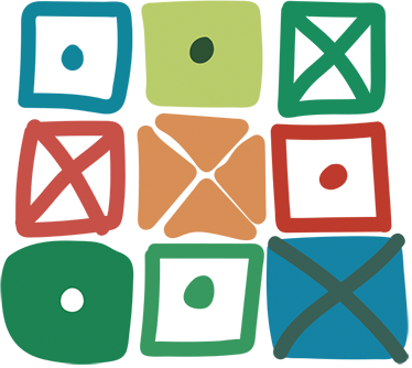 Vinilne preproge z geometrijskimi vzorci različni kvadrati - TenStickers