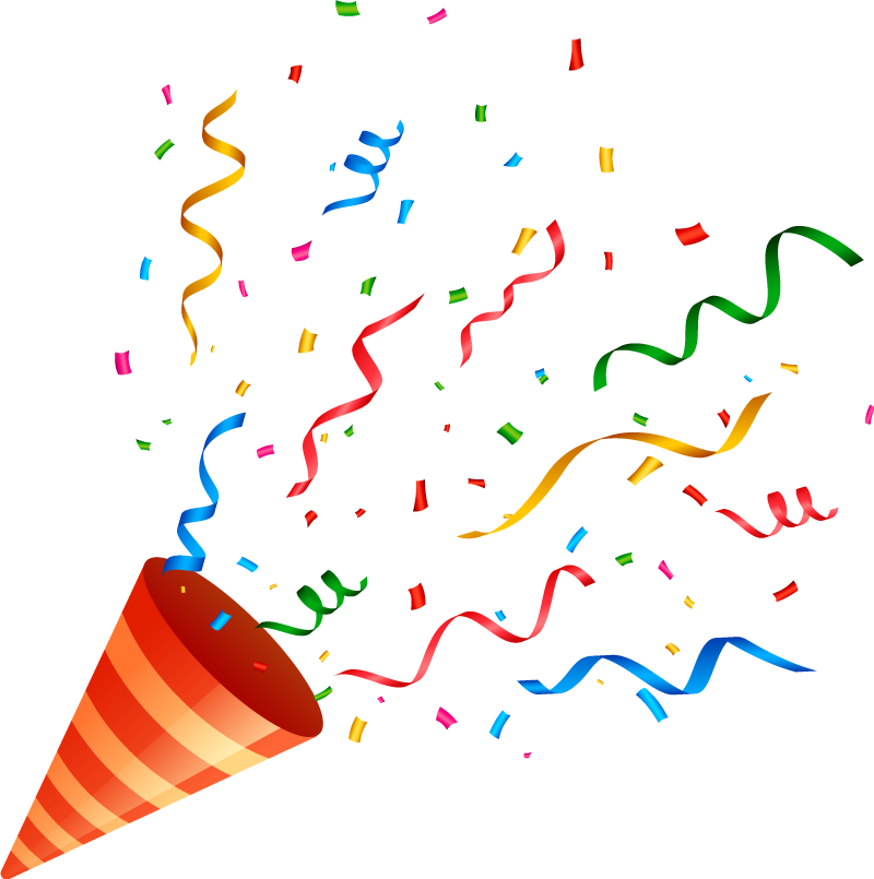 Vinilne preproge z geometrijskimi vzorci praznični konfeti - TenStickers