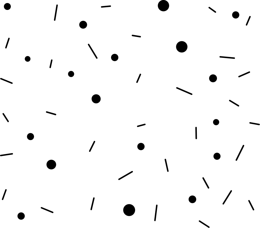 Vinilne preproge z geometrijskimi vzorci krogi in črte - TenStickers