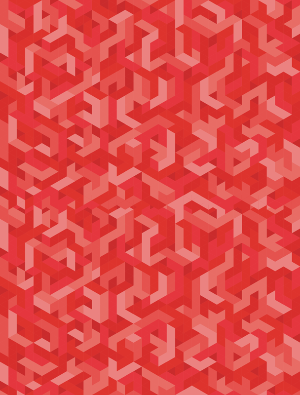 Vinilne preproge z geometrijskimi vzorci zapletenih oblik - TenStickers