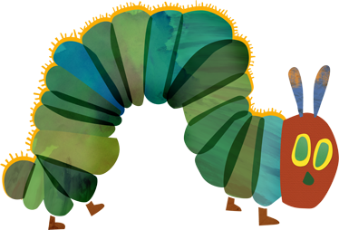 Otroške vinilna preproga nenasitni rupek - TenStickers