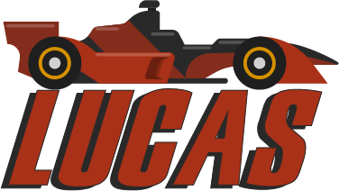 Otroške vinilna preproga rdeči f1 avto z imenom - TenStickers