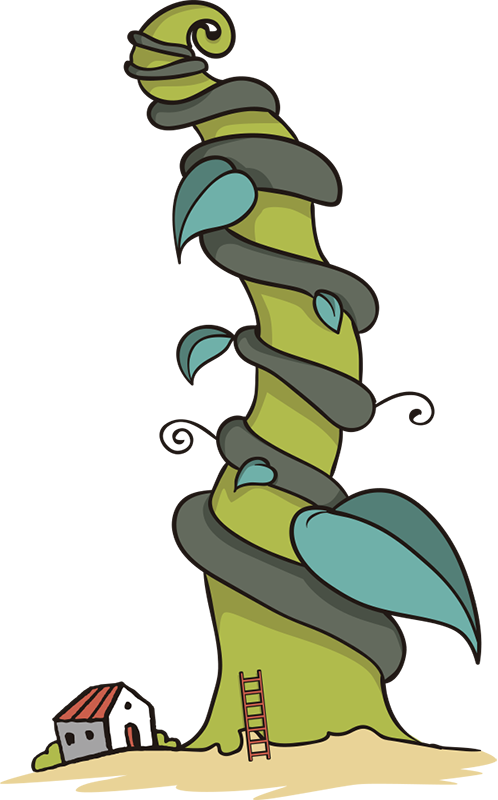 Otroške vinilna preproga Čarobna zrna - TenStickers