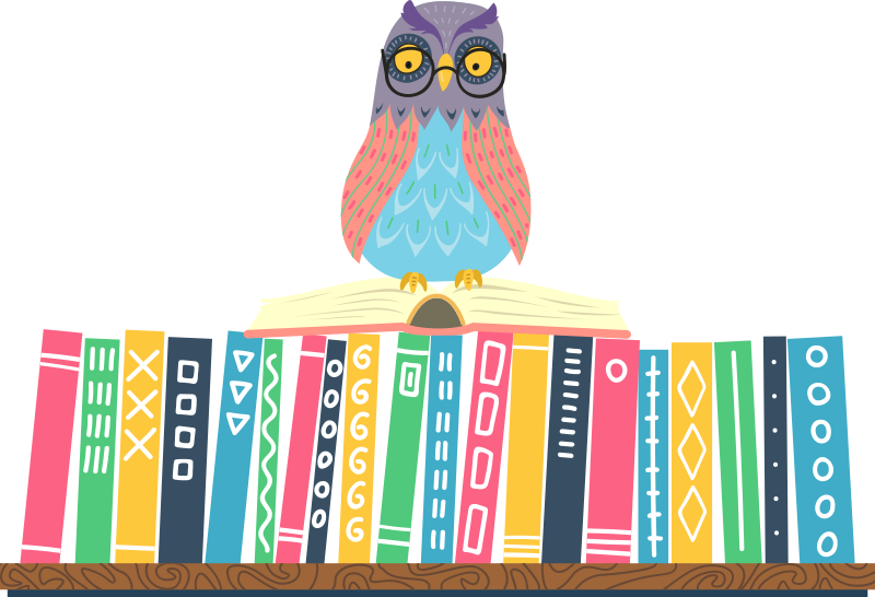 Vinilne preproge za spalnico sova v očalih - TenStickers