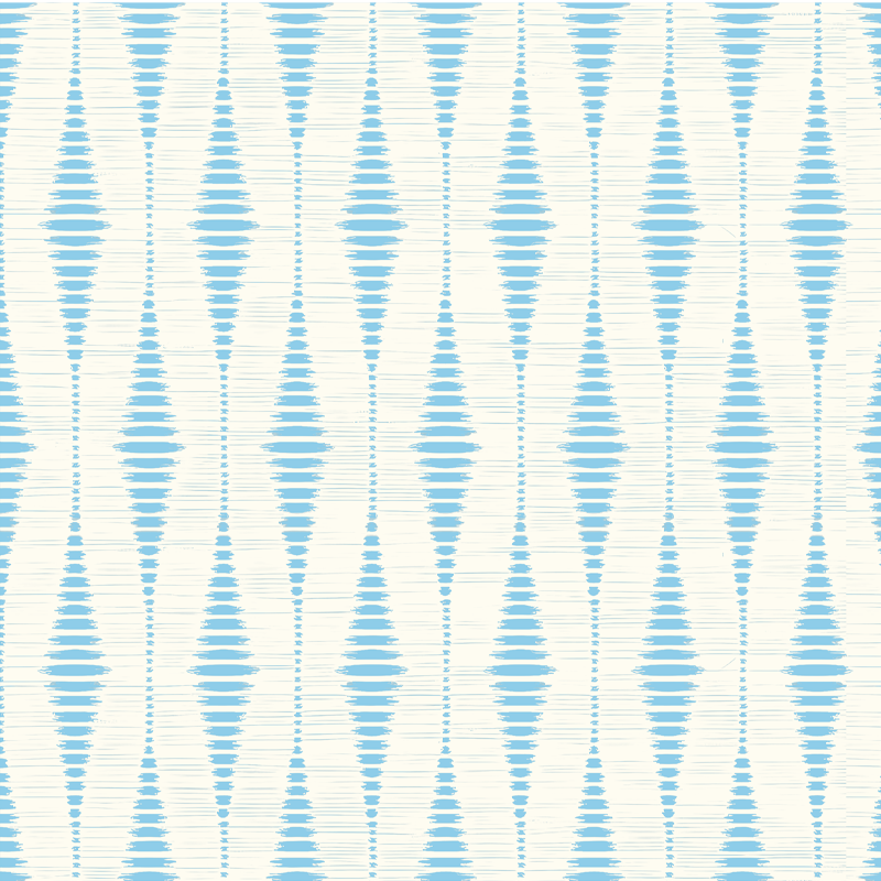 Vinilne preproge z geometrijskimi vzorci svetlo modri ikat - TenStickers