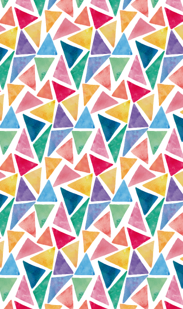 Vinilna preproga za kuhinjo geometrijski vzorci - TenStickers