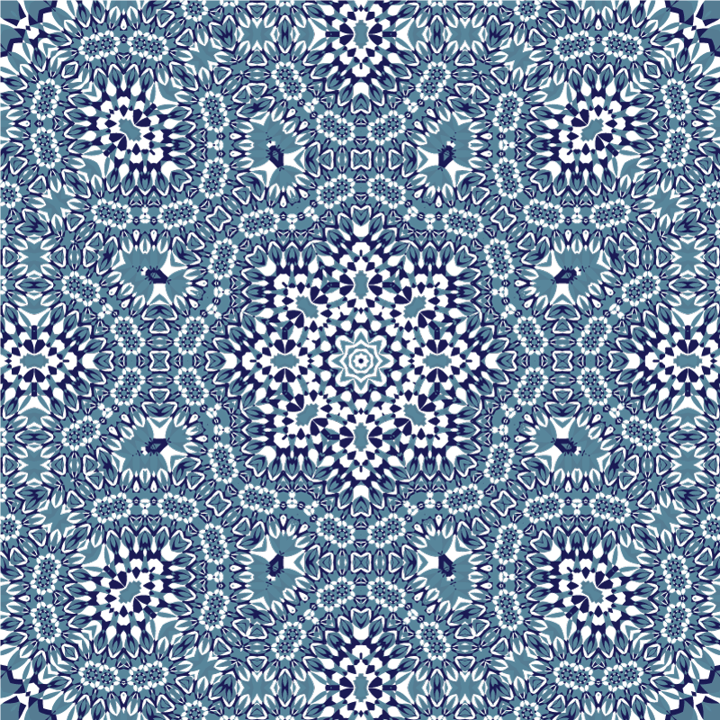 Vinilna preproga za kuhinjo mozaik mandala - TenStickers