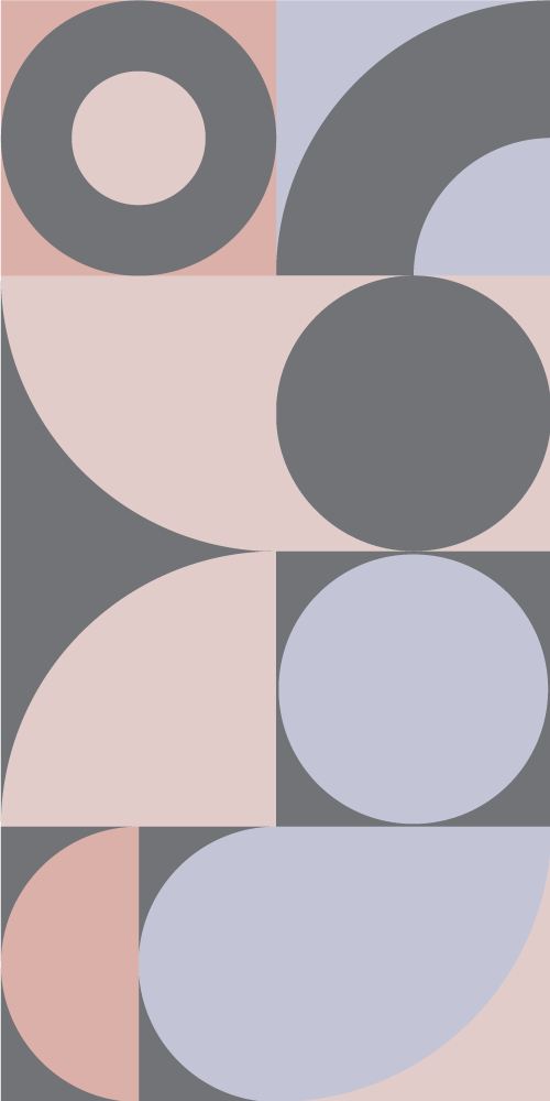 Vinilna preproga za kuhinjo z geometrijskim krožnim vzorcem - TenStickers