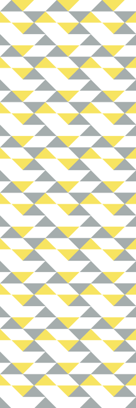 Vinilne preproge za spalnico s sivim vzorcem pantone - TenStickers