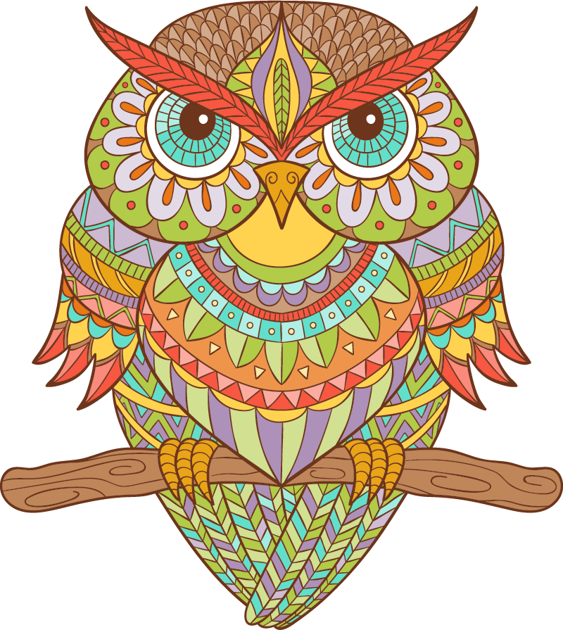 Vinilne preproge za spalnico ave huichol - TenStickers