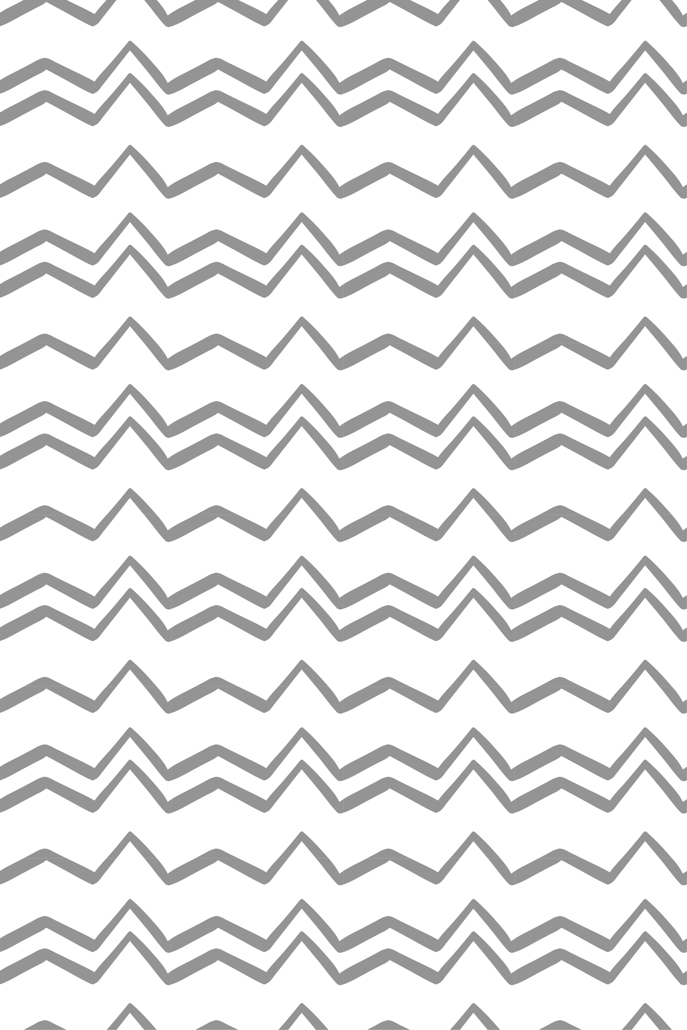 Skandinavski vinilni preproga nepravilni sivi zig zag vzorci - TenStickers