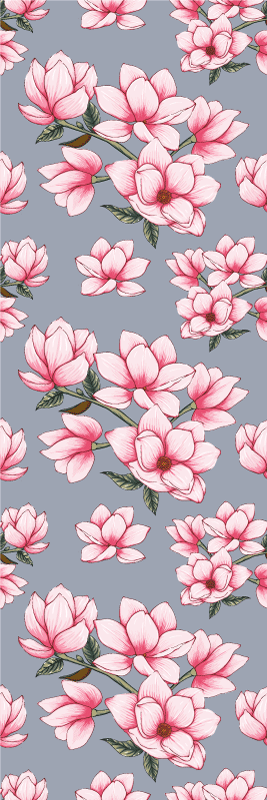 Naravne vinilne preproga tri čudovite magnolije - TenStickers