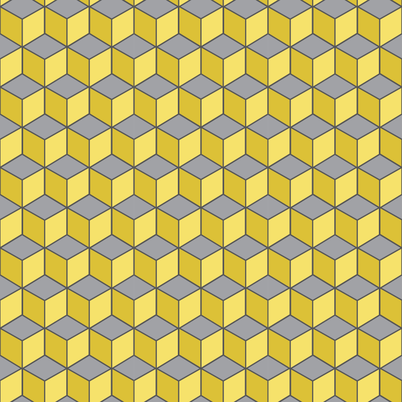 Vinilne preproge z geometrijskimi vzorci pantone kvadrati - TenStickers