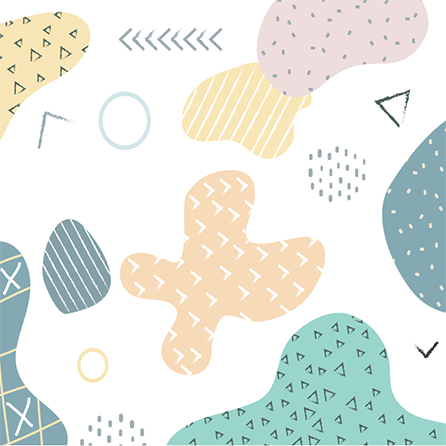 Vinilne preproge z geometrijskimi vzorci v grunge slogu - TenStickers
