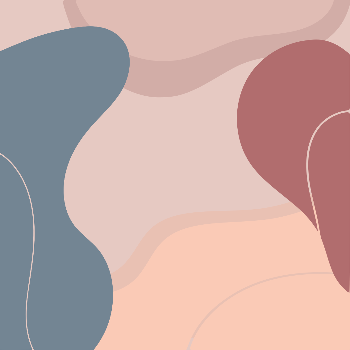 Vinilne preproge z geometrijskimi vzorci v mehkobnih barvah - TenStickers