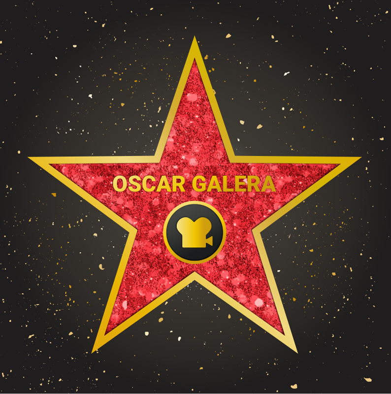 Personaliziran hollywood star vinil preproga - TenStickers