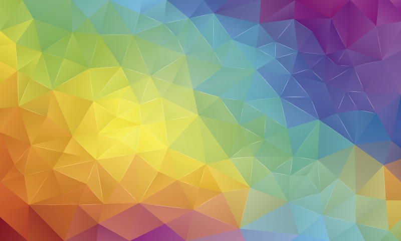 Osupljiva barvna mozaična vinilna preproga - TenStickers